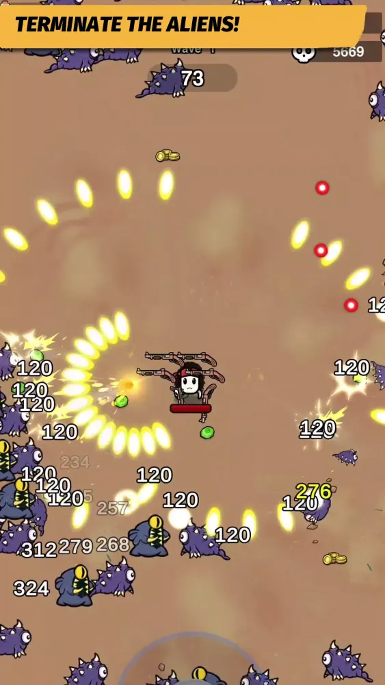 Egg Commando: Alien Survivor স্ক্রিনশট