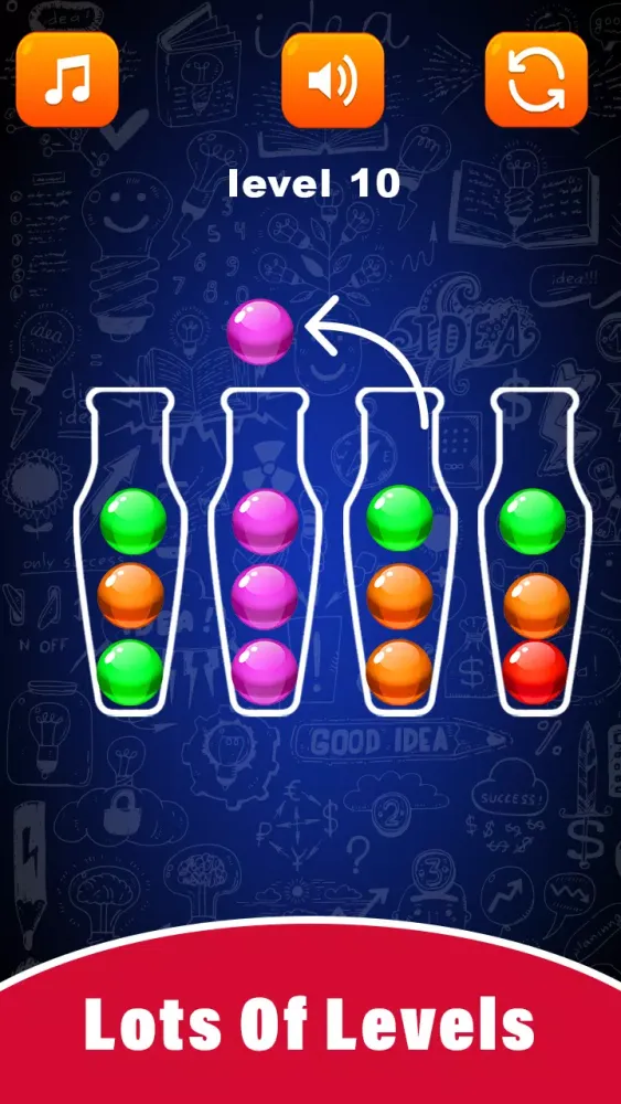 ภาพหน้าจอของ Eggs Sort Puzzle