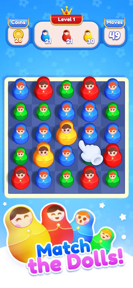 Dolls Stack: Match & Merge! Screenshots