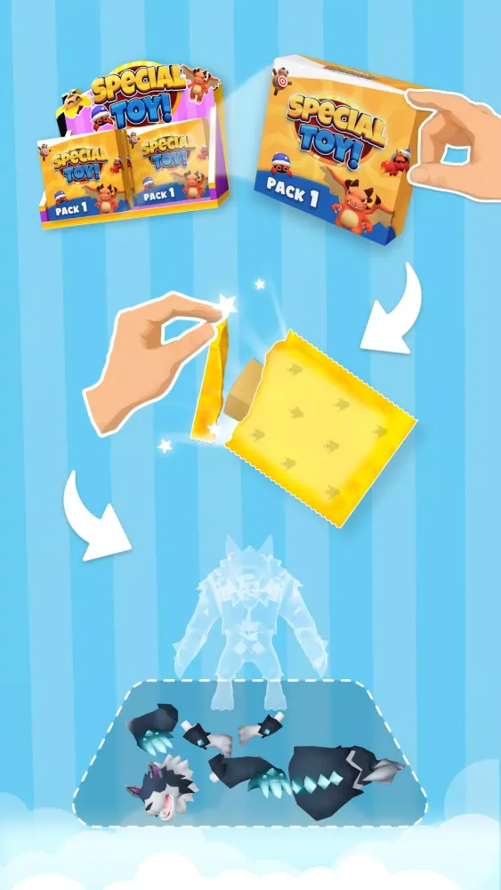 Blind box: Mystery Toys 3D Screenshots