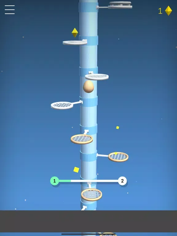 Egg Up - test your reflexes iPad 應用截圖