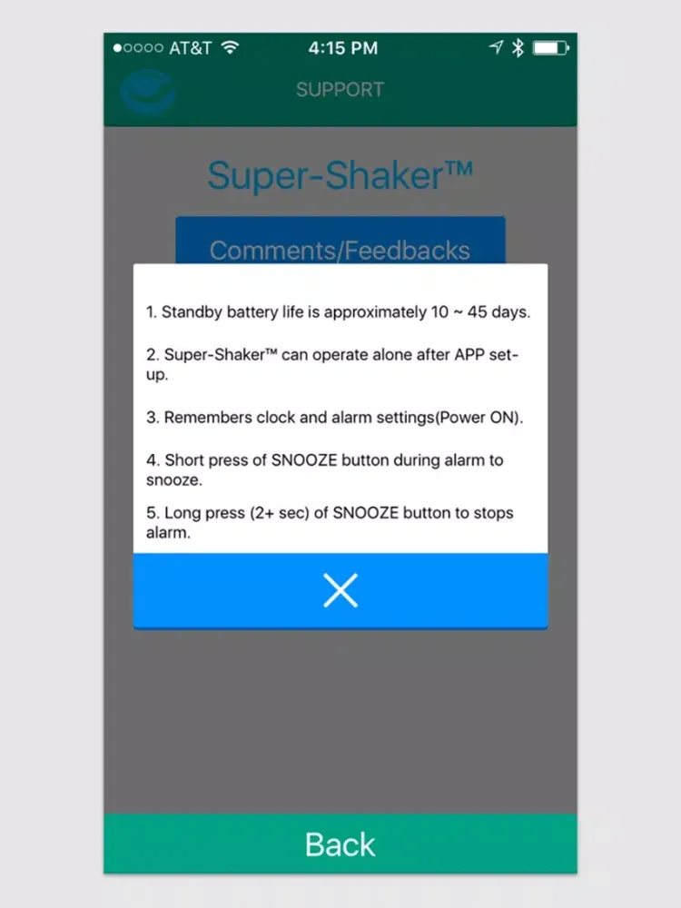 Super Bed Shaker iPad  Screenshots