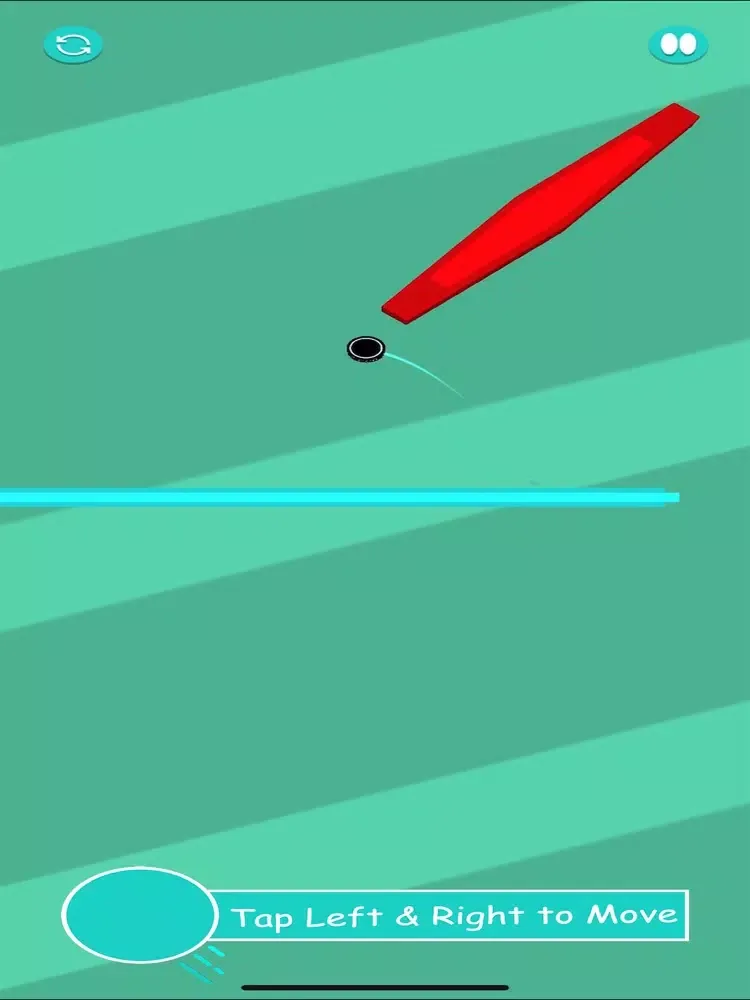 Captures d'écran de Cyan Ball Bounce iPad 