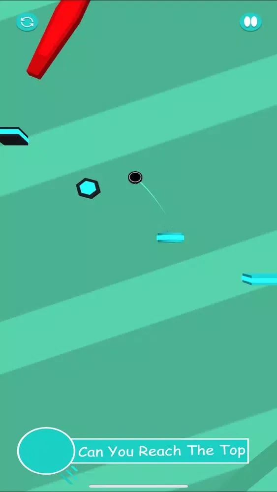 Captures d'écran de Cyan Ball Bounce