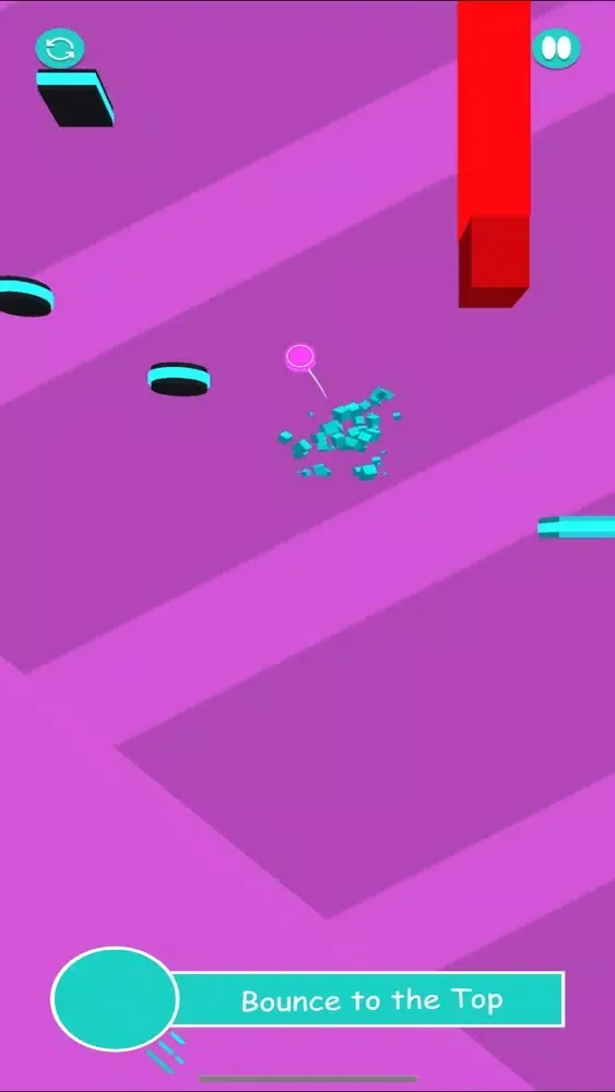 Captures d'écran de Cyan Ball Bounce