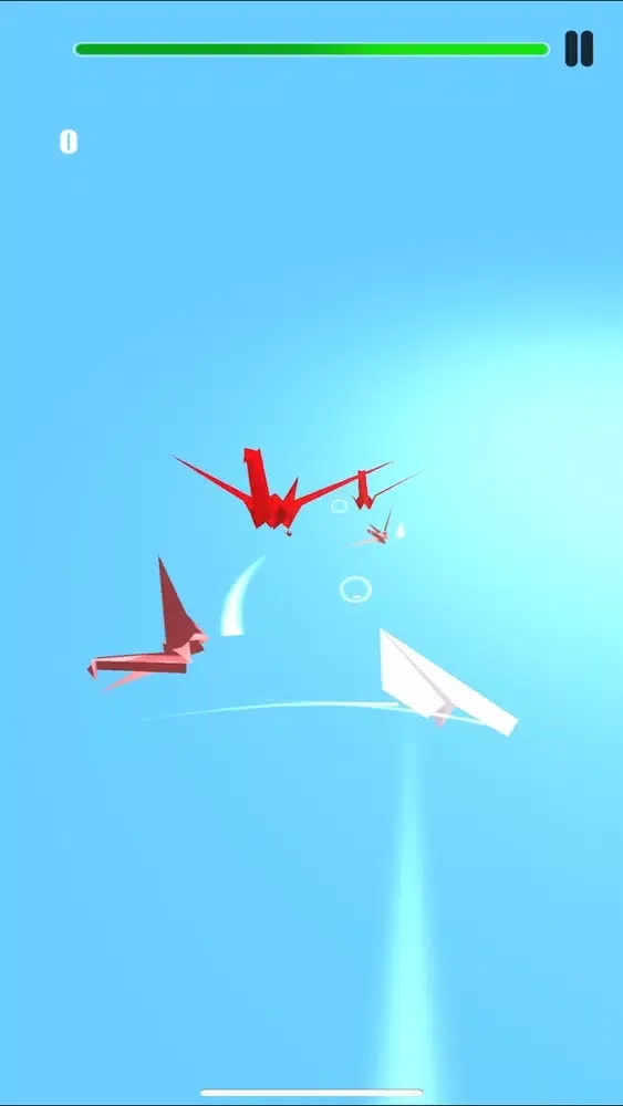 Captures d'écran de Origami Dodge