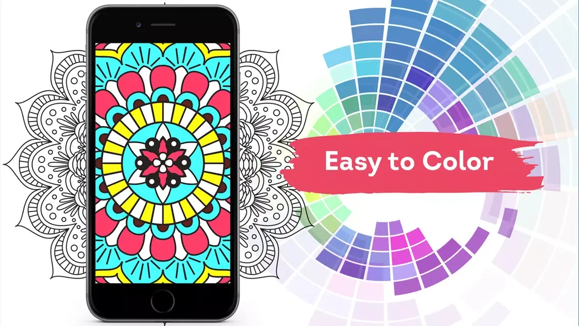 Mandala Color Book Game For Me應用截圖