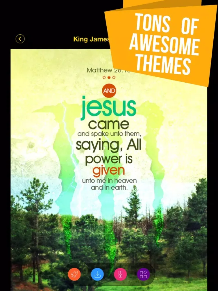 King James Holy Bible Verse.s iPad  Ekran Görüntüleri