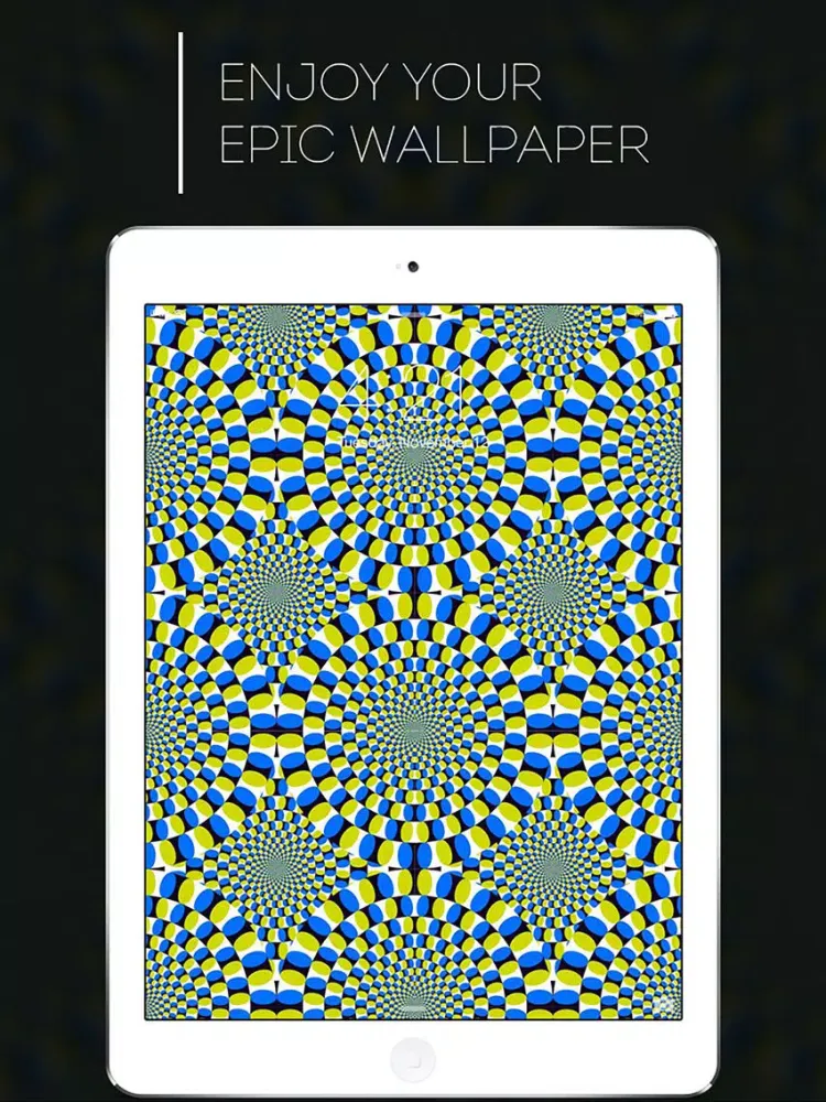 Capturas de tela do Amazing HD Optical Illusion.s Art.s Wallpaper.s iPad 