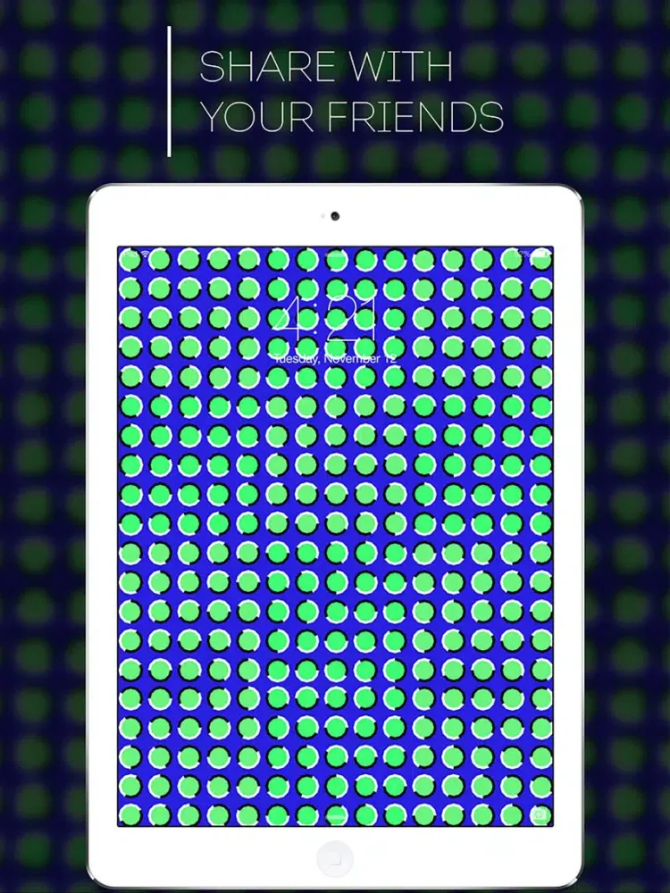 Capturas de tela do Amazing HD Optical Illusion.s Art.s Wallpaper.s iPad 