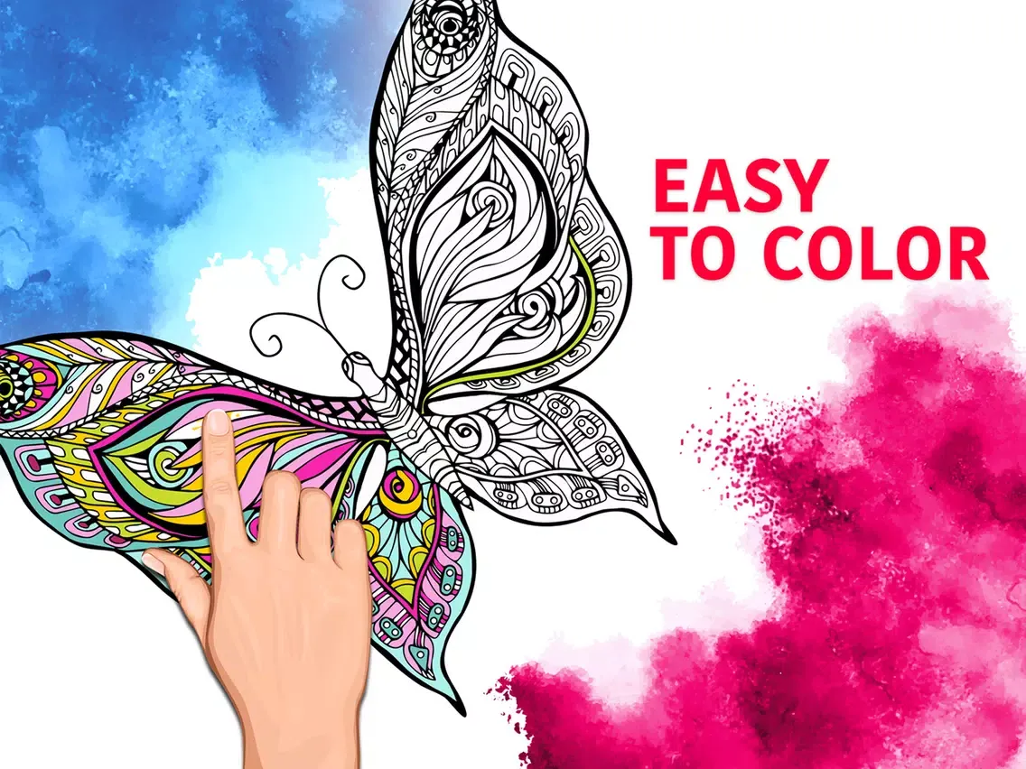 ภาพหน้าจอของ Loco – Color Paint, Art Book iPad 