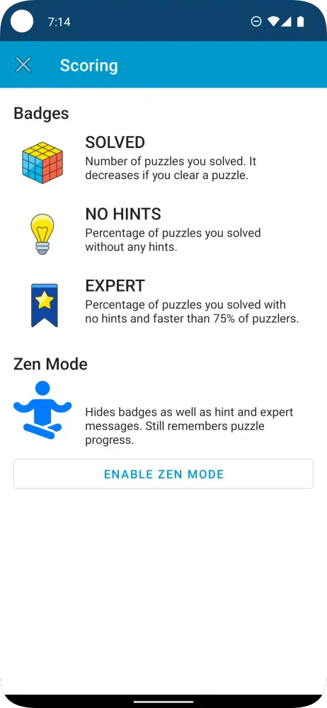 Logic Grid Puzzles: Brain Game Screenshots