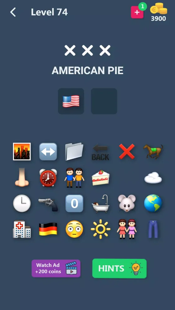 Ảnh chụp màn hình của Emoji Guess Challenge