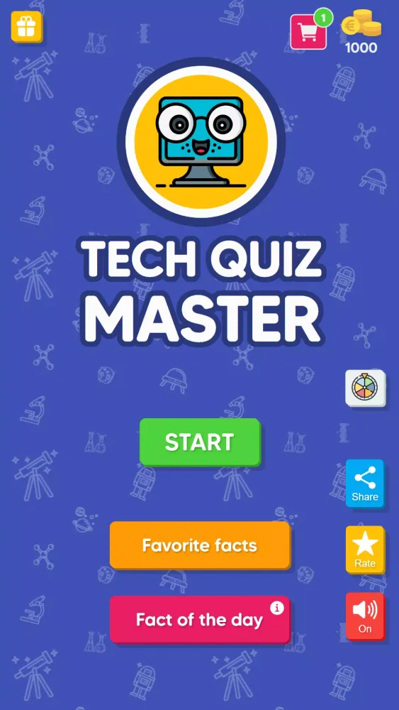 ภาพหน้าจอของ Tech Quiz Master - Quiz Games