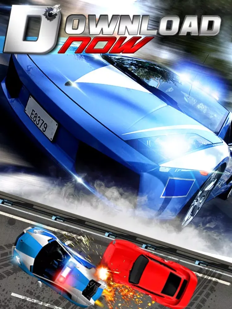 Capturas de tela do 2D Highway Police Patrol Game - Play Free Real Car Emergency Games iPad 