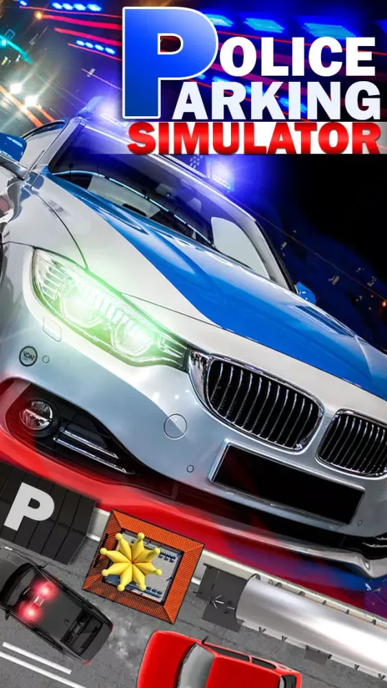 Police Car Parking Simulator Free Game স্ক্রিনশট