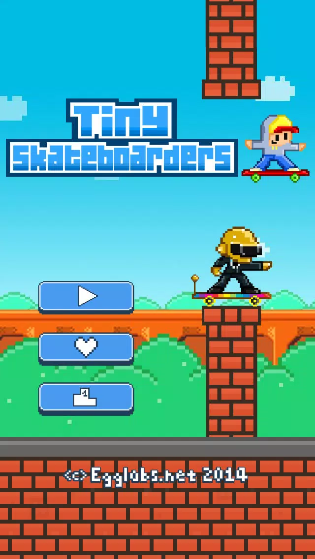 Tiny Skateboarders – Play Free 8-Bit Pixel Games Screenshots