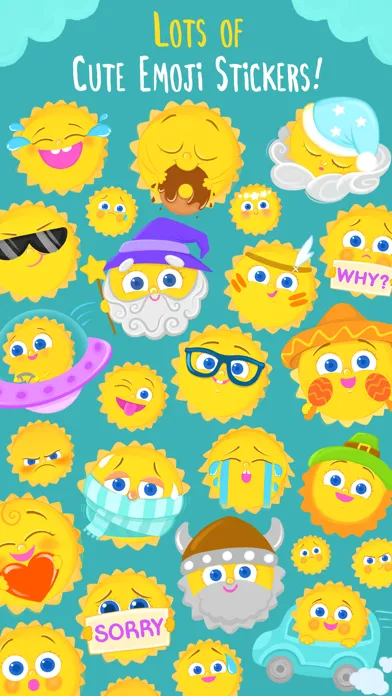 Good Morning Sunshine Rise, Shine, Emoji Stickers Screenshots