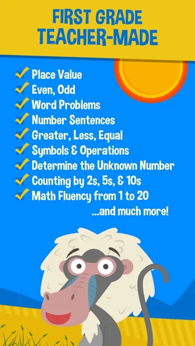 Screenshot di Animal School 1st Grade Games