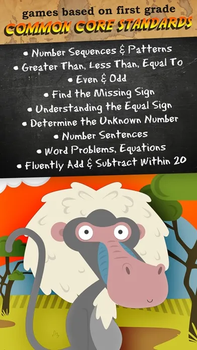 Captures d'écran de Animal Math 1st Grade Math