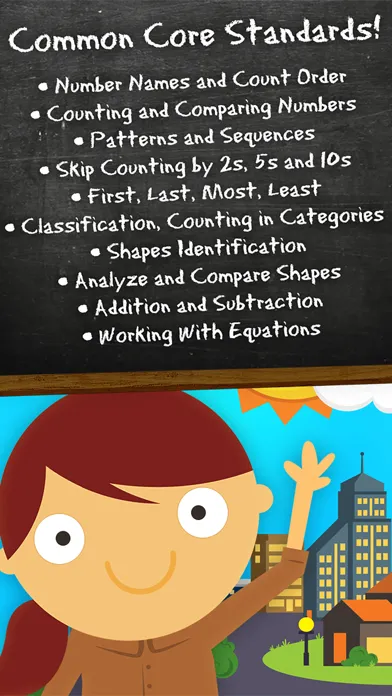 ภาพหน้าจอของ Animal Kindergarten Math Games