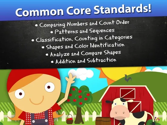 Animal Math Preschool Math Games for Kids Math App iPad  Screenshots