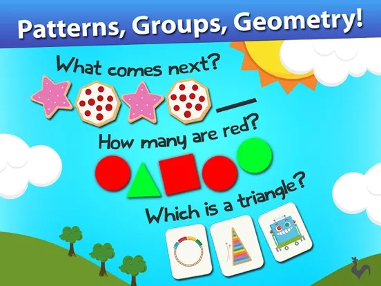 Animal Math Preschool Math Games for Kids Math App iPad  Screenshots