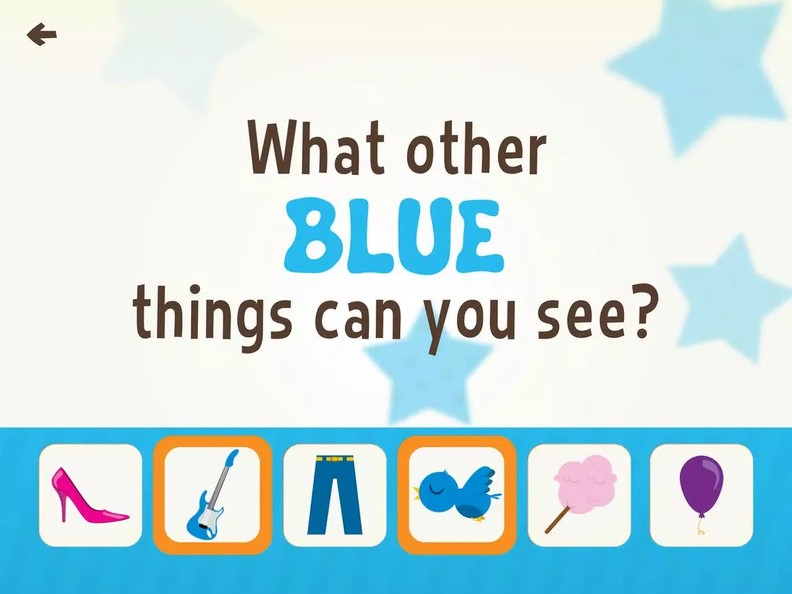 Toddler Learning Games Ask Me Color Games for Kids iPad  Ekran Görüntüleri