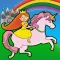 Princess Fairy Tale Coloring Wonderland for Kids and Family Preschool Free Edition