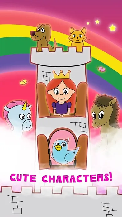 Captures d'écran de Princess Fairy Tale Coloring Wonderland for Kids and Family Preschool Free Edition