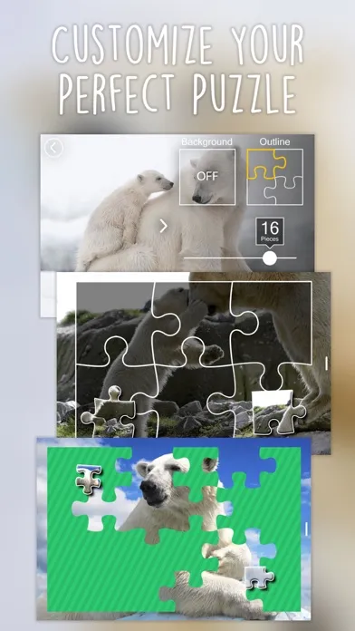 Zrzuty ekranu Jigsaw Wonder Polar Bear Puzzles for Kids Free