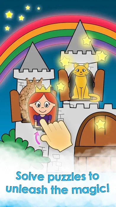 Captures d'écran de Princess Games for Girls Games Free Kids Puzzles