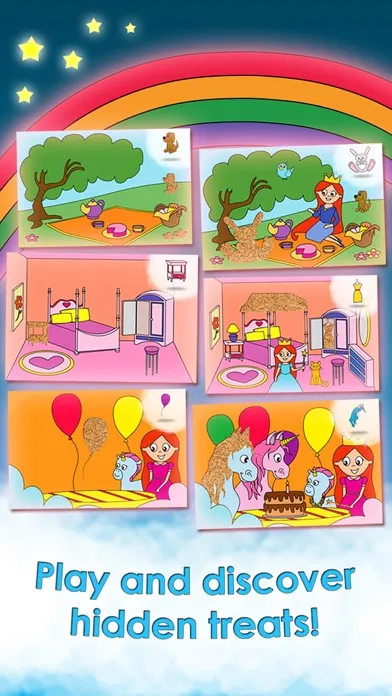 Captures d'écran de Princess Games for Girls Games Free Kids Puzzles