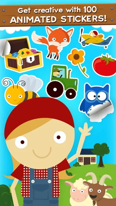 Скриншоты Farm Story Maker Activity Game for Kids and Toddlers Free