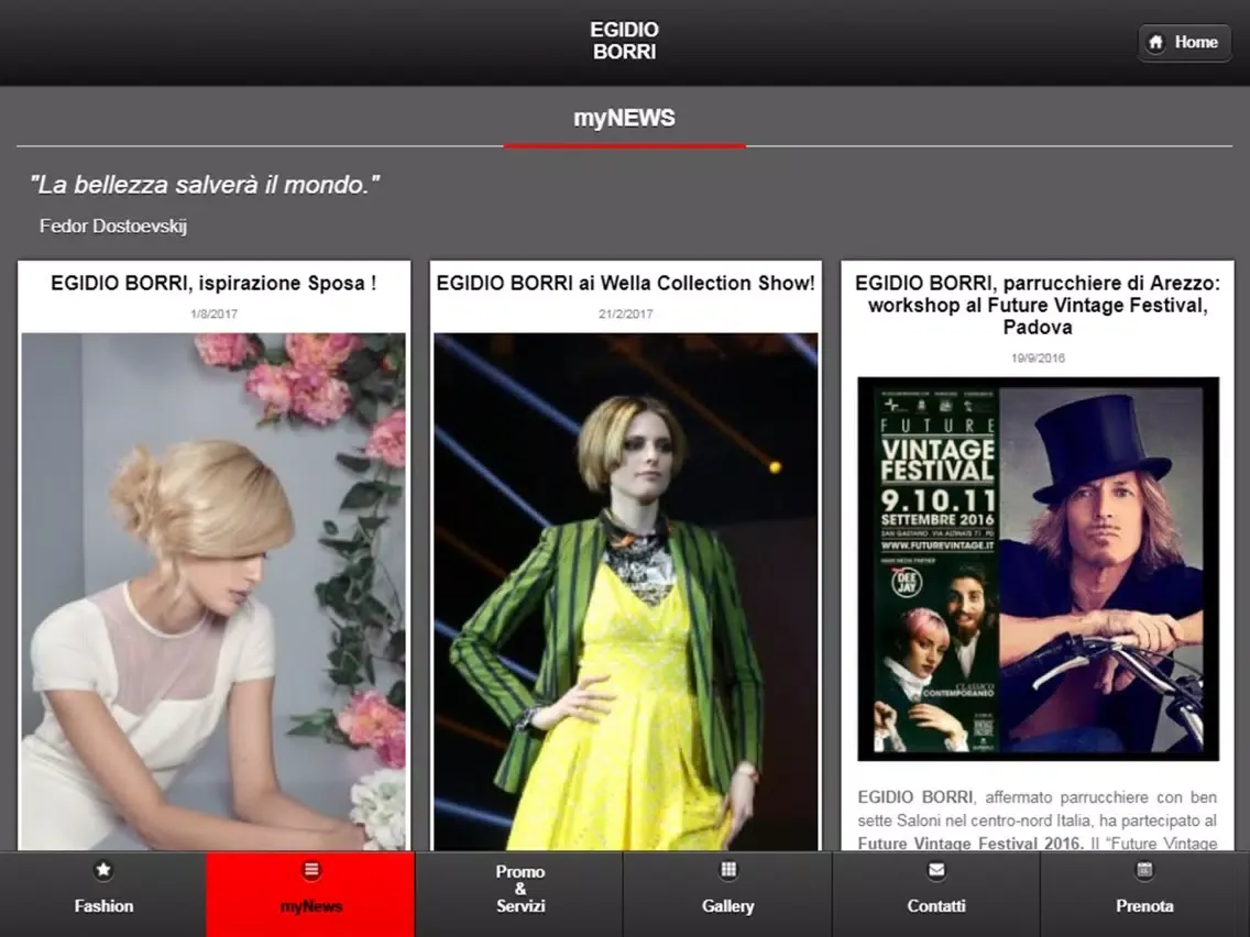 Egidio Borri iPad  Screenshots