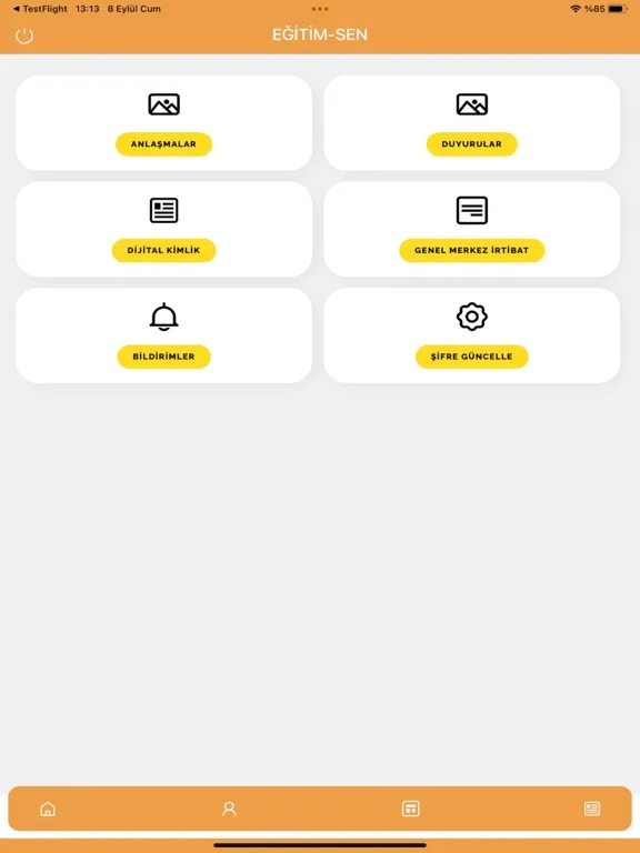 Eğitim Sen Dijital Kimlik iPad  Screenshots