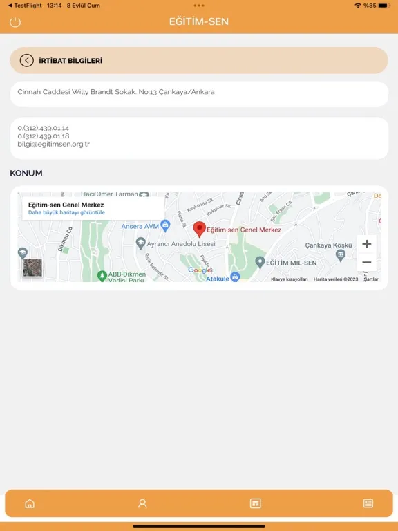 Eğitim Sen Dijital Kimlik iPad  Screenshots