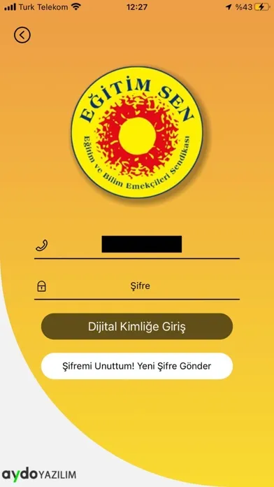 Eğitim Sen Dijital Kimlik Screenshots