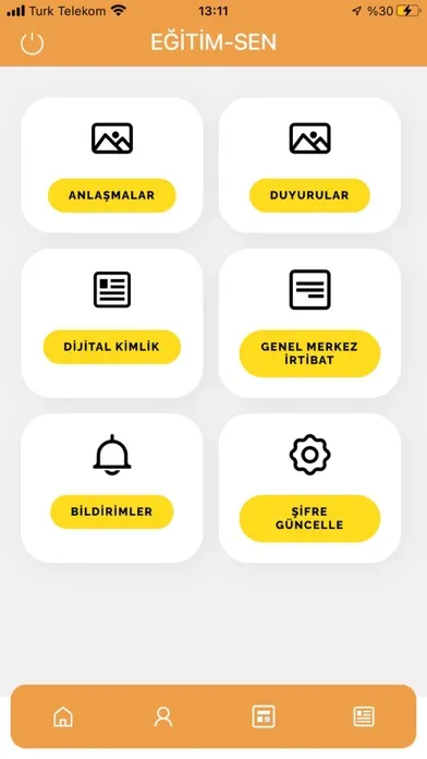 Eğitim Sen Dijital Kimlik Screenshots