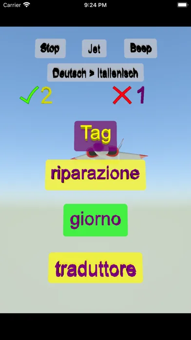 Capturas de pantalla de Egitir Deutsch Italienisch app