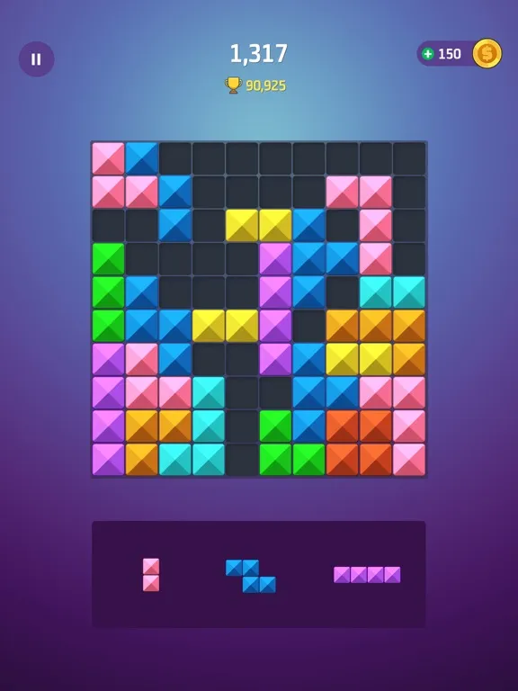 ภาพหน้าจอของ Block Match-Block Puzzle Game iPad 