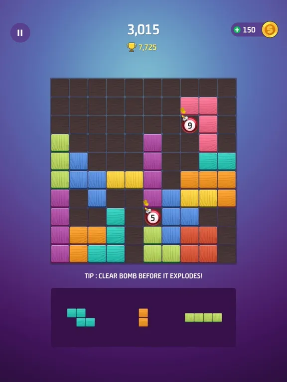 ภาพหน้าจอของ Block Match-Block Puzzle Game iPad 