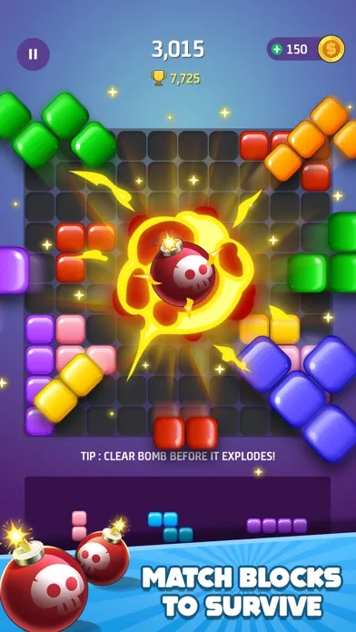 ภาพหน้าจอของ Block Match-Block Puzzle Game