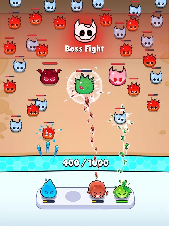 Tangkapan skrin Elements Defense iPad 