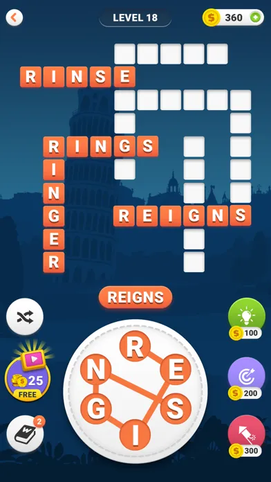 Capturas de tela do Word Search: Spelling Games