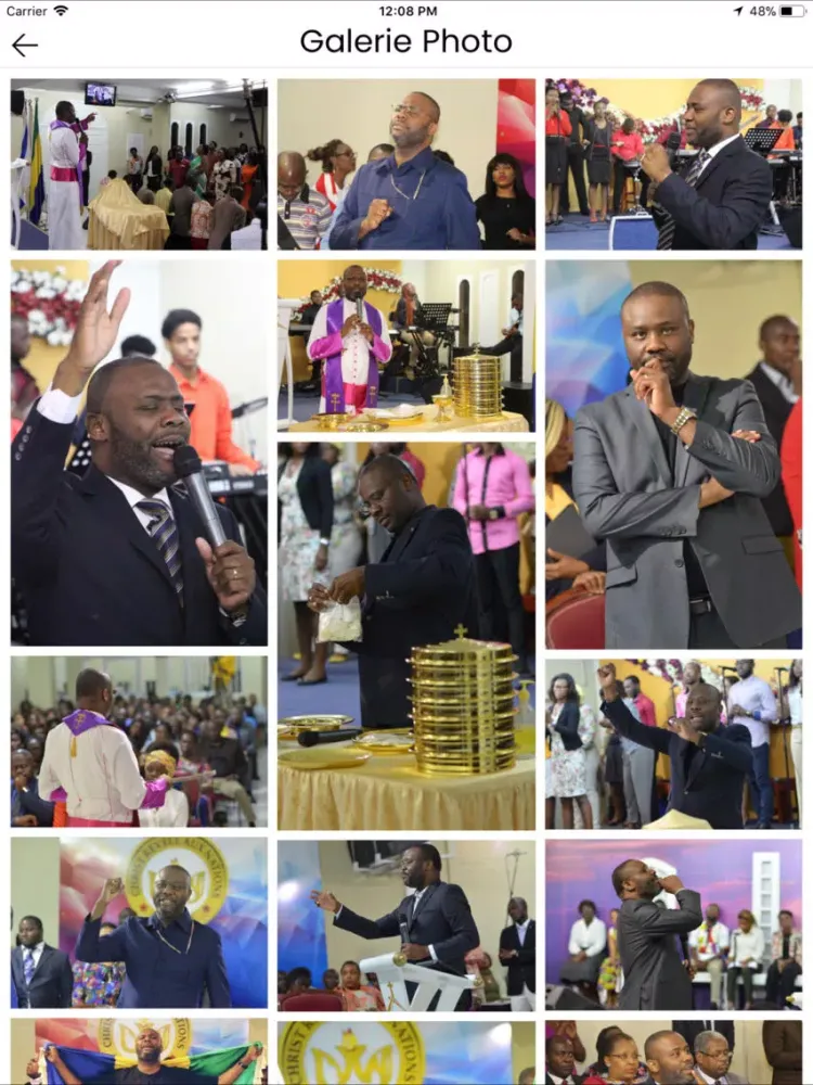 Ảnh chụp màn hình của Christ Révélé aux Nations iPad 