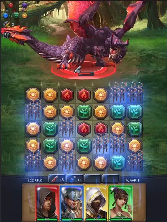 Zrzuty ekranu Abyss Puzzle: Cards of Destiny iPad 