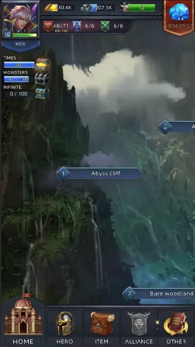 Zrzuty ekranu Abyss Puzzle: Cards of Destiny