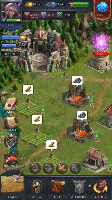 Zrzuty ekranu Abyss Puzzle: Cards of Destiny