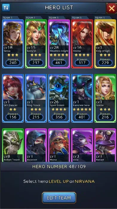 Zrzuty ekranu Abyss Puzzle: Cards of Destiny